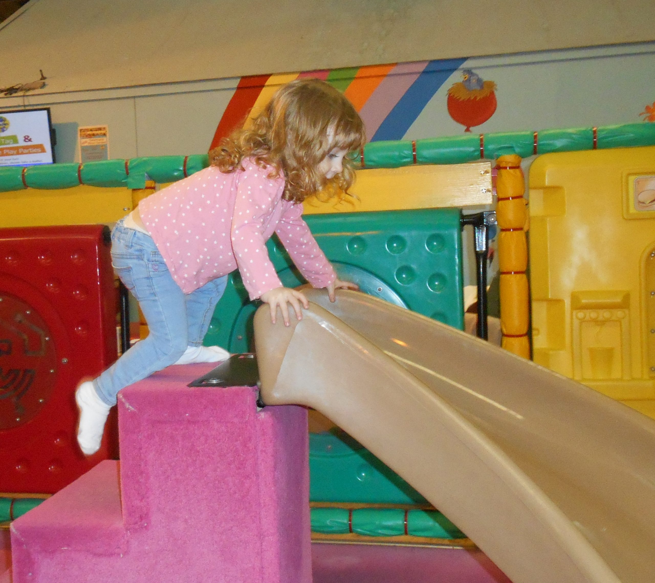 Young girl having fun at Play2Day