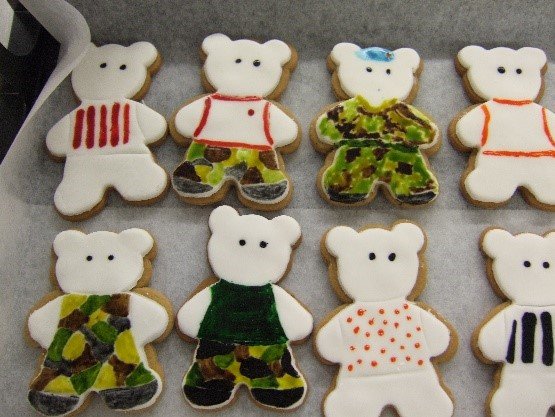 Teddy bear biscuits