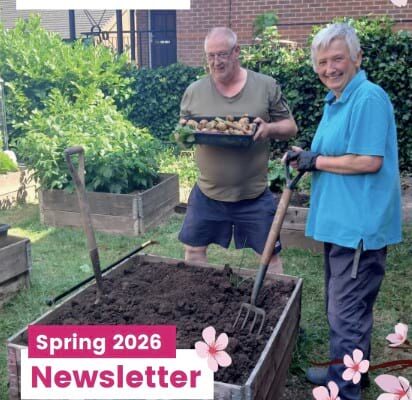 Spring newsletter cover