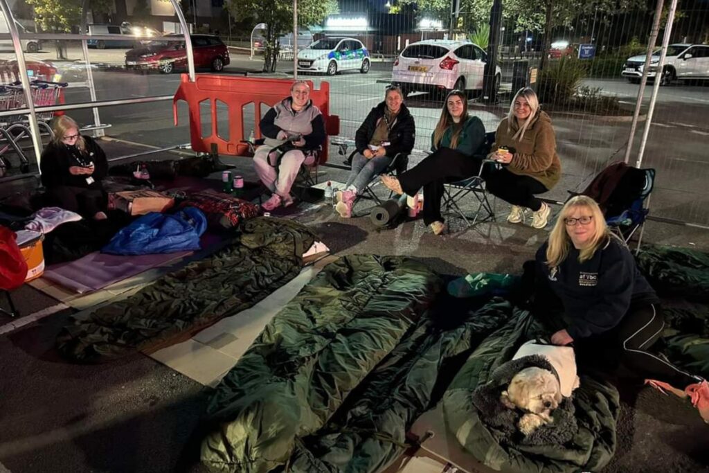 Fundraising sleepout for CHC