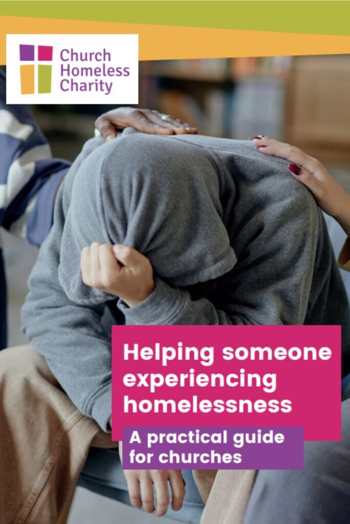 Helping someone experiencing homelessness - a practical guide for churches 2026 - Cover