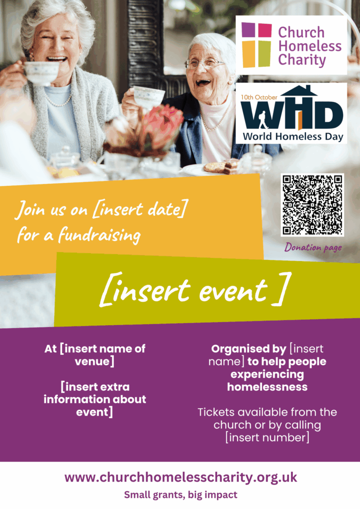 WHD - Fundraising poster editable
