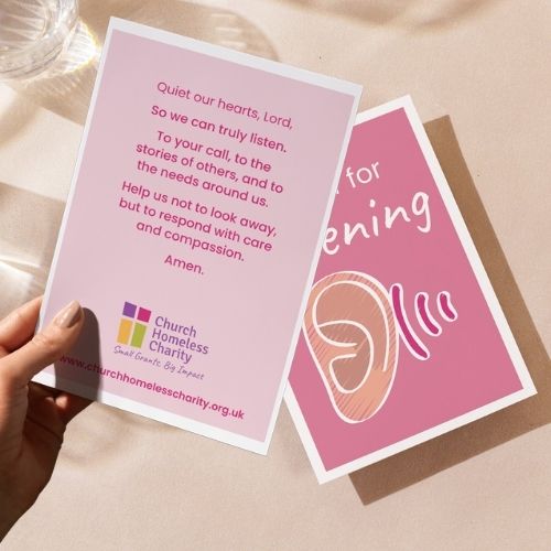 Prayer cards lent